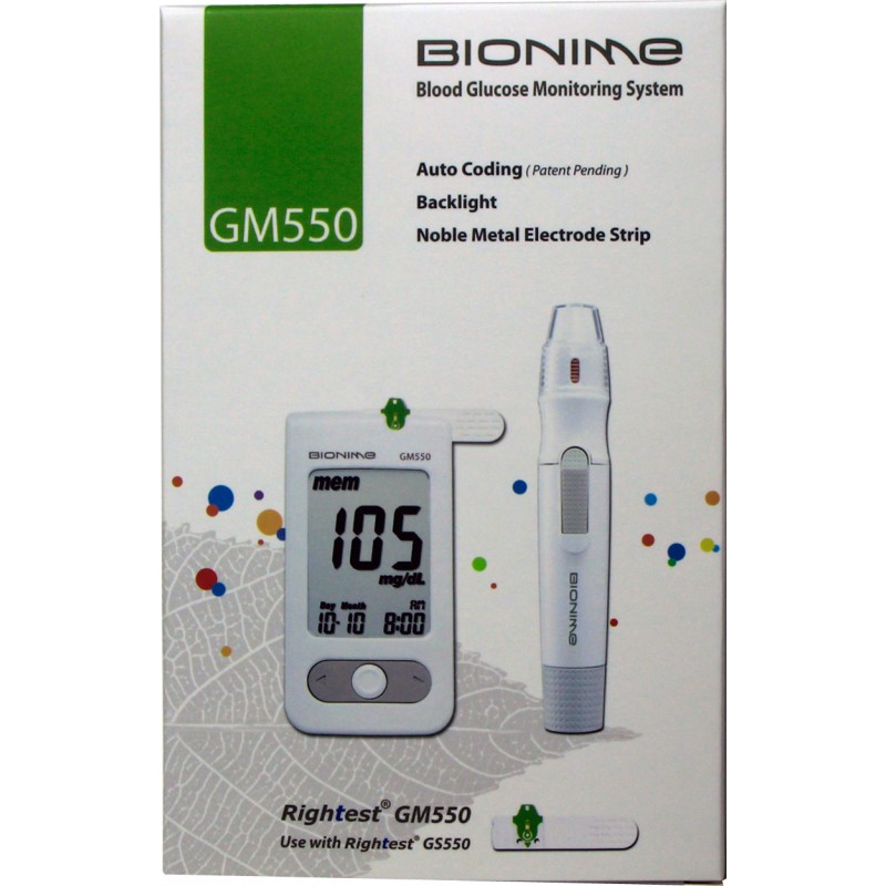 Glucomètre Bionime+50 bandlette
