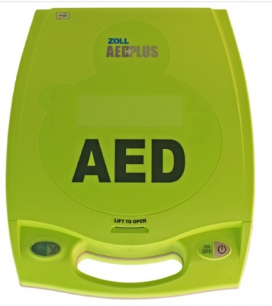 AED PLUS AUTOMATIQUE ZOLL + Electrode avec Capteur RCP + Kit de Premier Secours +  Sacoche de transport